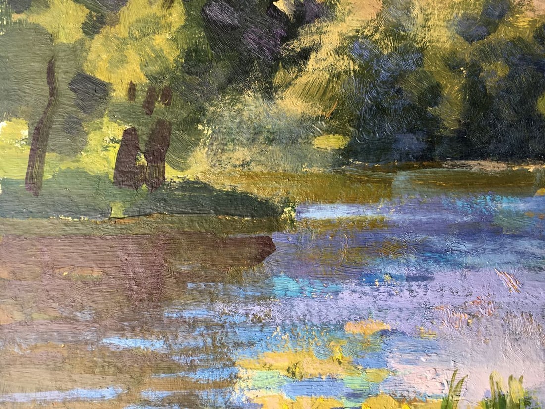 Oil painting Hot day Batrakov Vladimir Grigorievich - 7