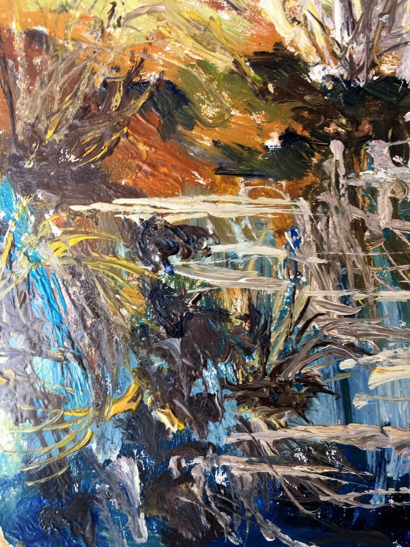 Oil painting Sunny day Unknown artist - 10