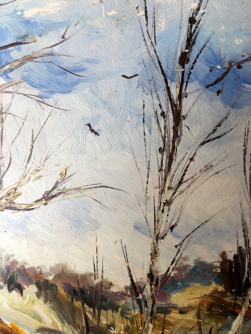 Oil painting Sunny day Unknown artist - 5