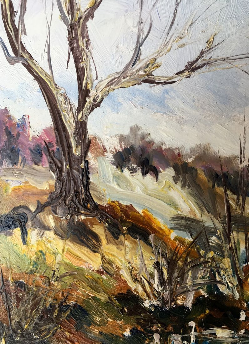 Oil painting Sunny day Unknown artist - 7