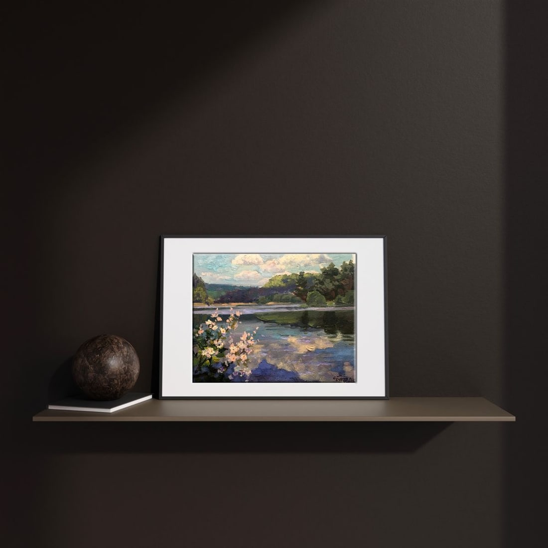 Oil painting Spring lake Batrakov Vladimir Grigorievich - 3