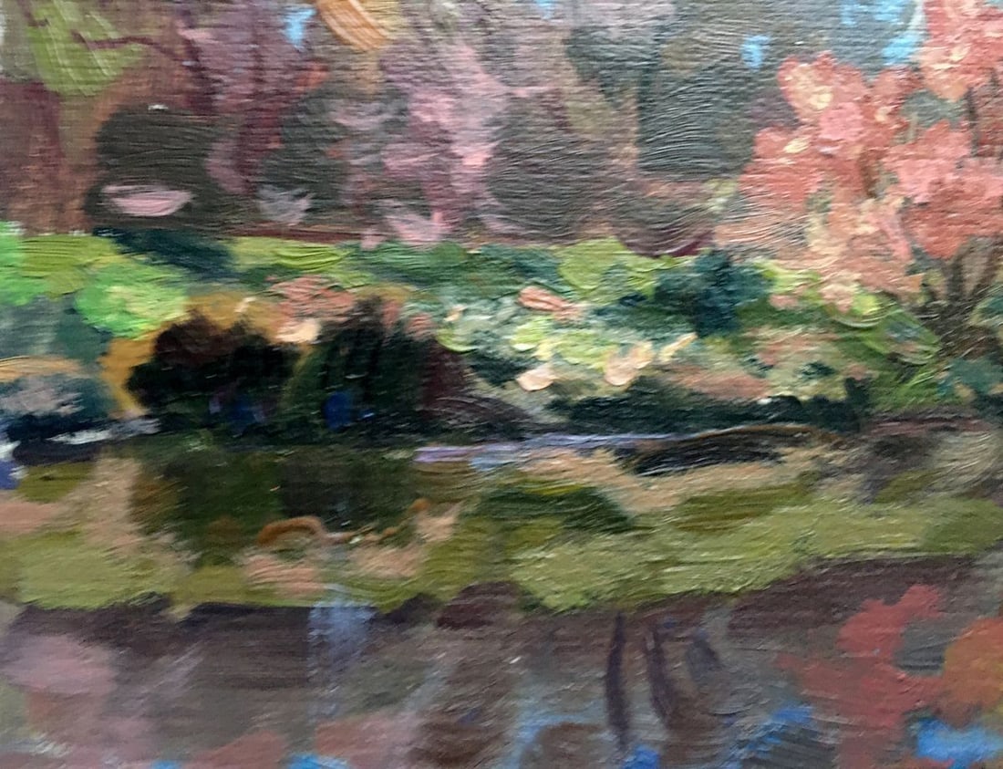 Oil painting In October Batrakov Vladimir Grigorievich - 11