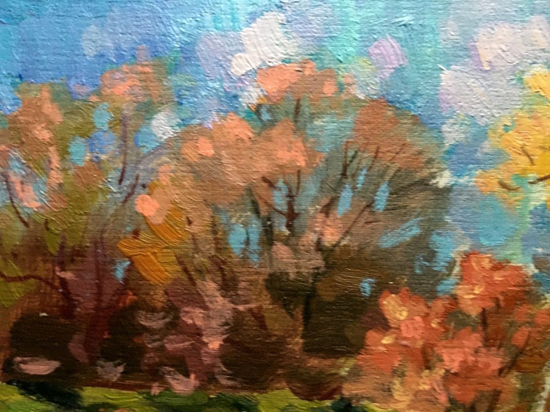 Oil painting In October Batrakov Vladimir Grigorievich - 8