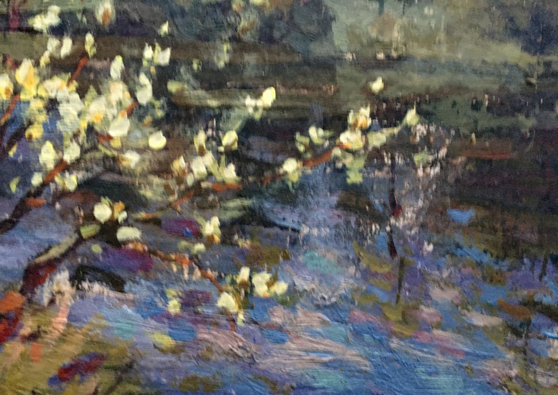 Oil painting Spring motif Batrakov Vladimir Grigorievich - 10