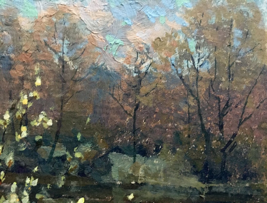 Oil painting Spring motif Batrakov Vladimir Grigorievich - 6