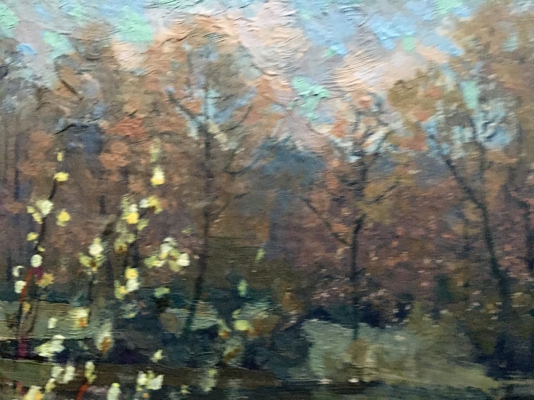 Oil painting Spring motif Batrakov Vladimir Grigorievich - 7