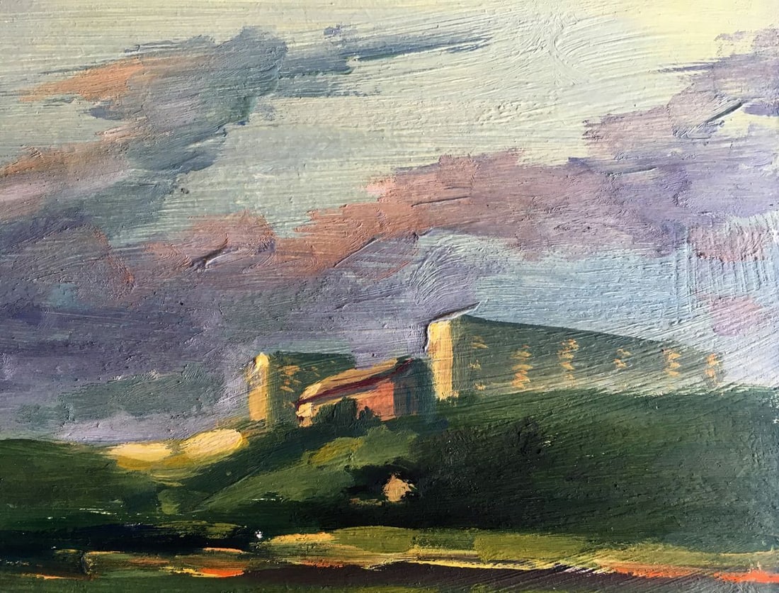 Oil painting City view Svetlana Gramm - 7