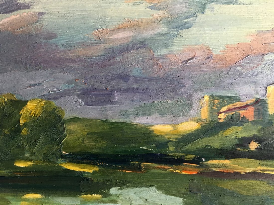 Oil painting City view Svetlana Gramm - 8