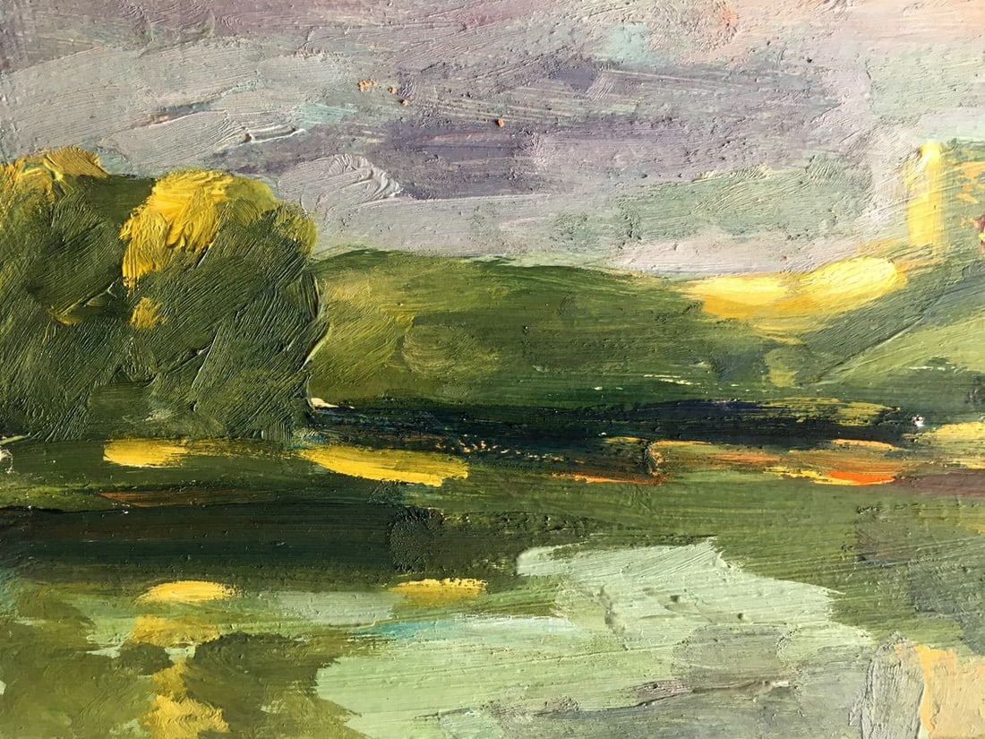 Oil painting City view Svetlana Gramm - 9