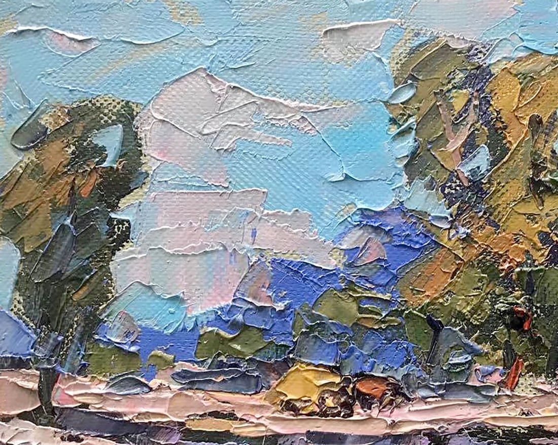 Oil painting Above the rate Kalenyuk Alex - 2