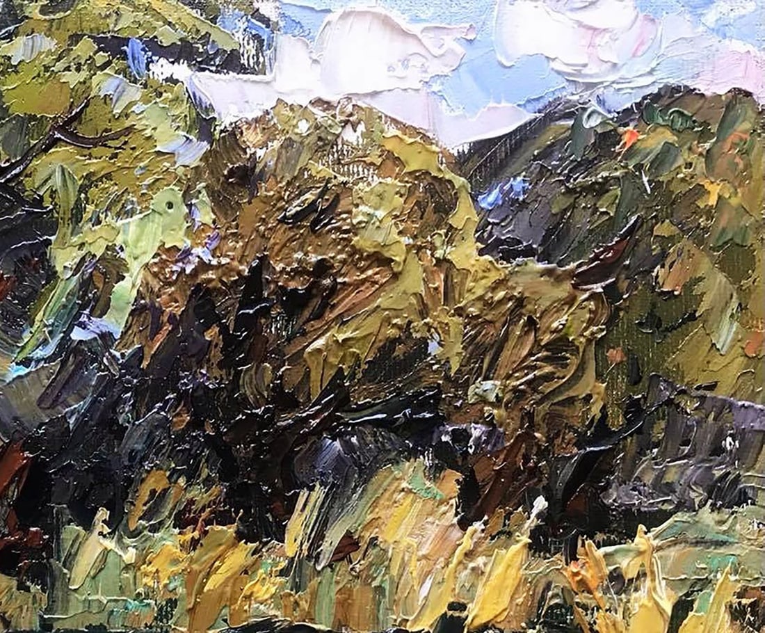 Oil painting Boatman Kalenyuk Alex - 3