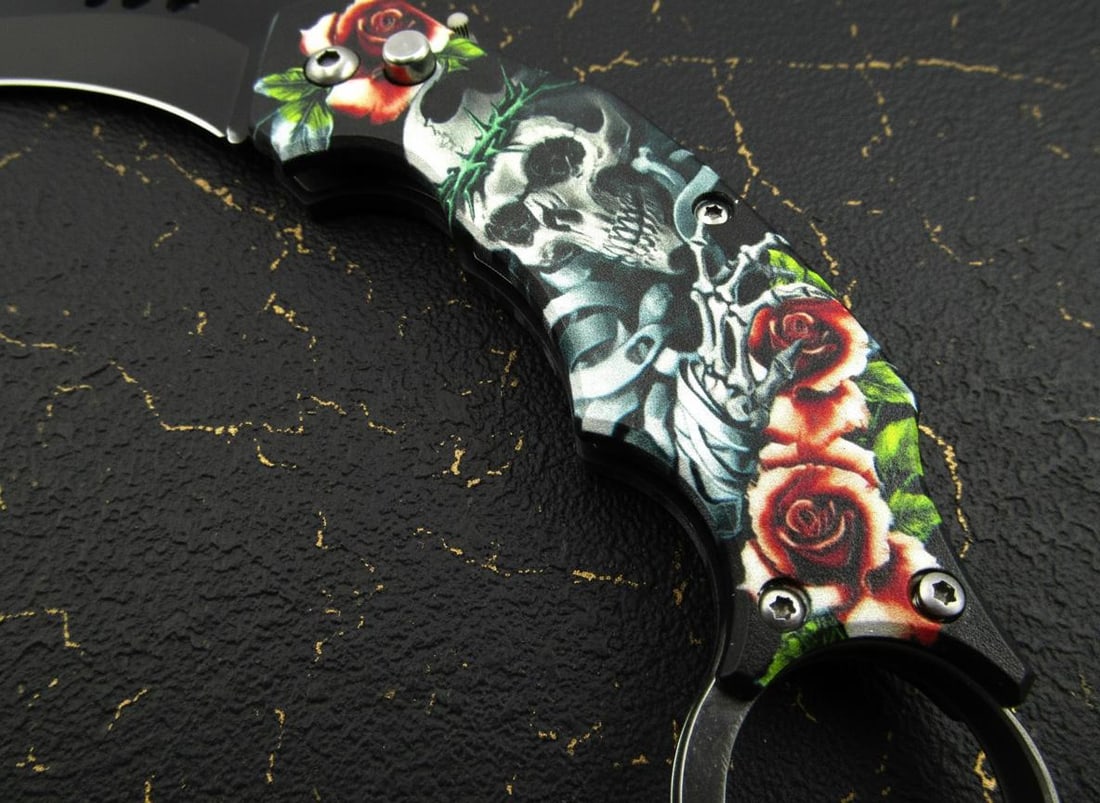 Ambidextrous Manual Folding Pocketknife with 440 Stainless Steel Blade New in Box - 3