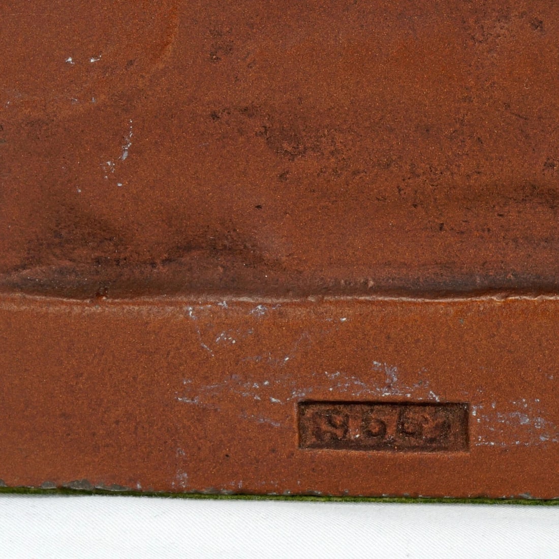 Single Masonic Memorial Iron Bookend c 1925 - 4