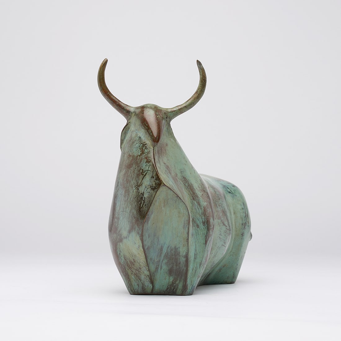 Stunning Abstract Buffalo - Bronze - 2