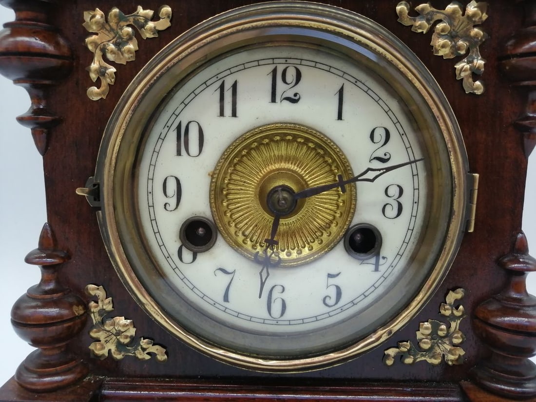 Vintage Wood Clock - 4