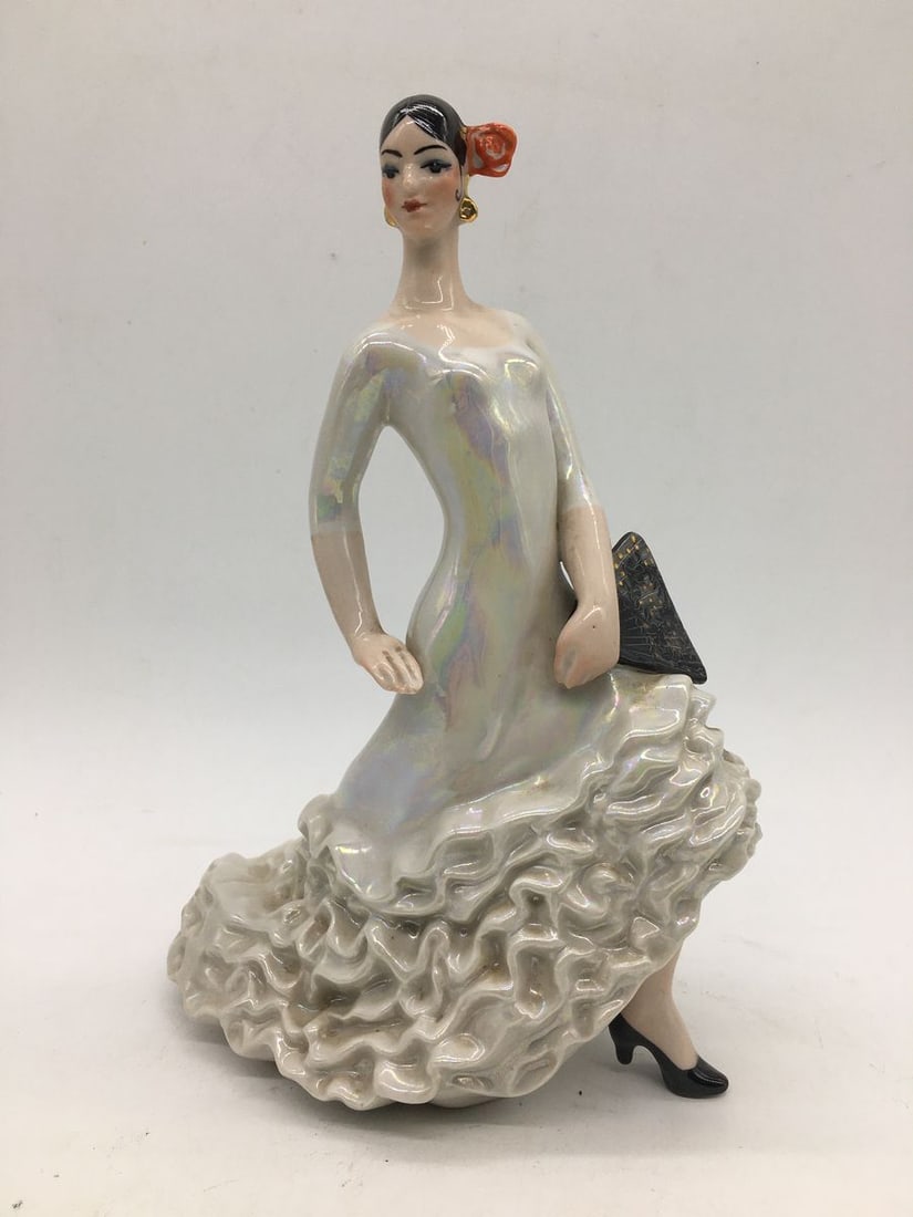 Carmen Spanish Senorita Lady Dancer Porcelain figurine Statue USSR (1 of 14)