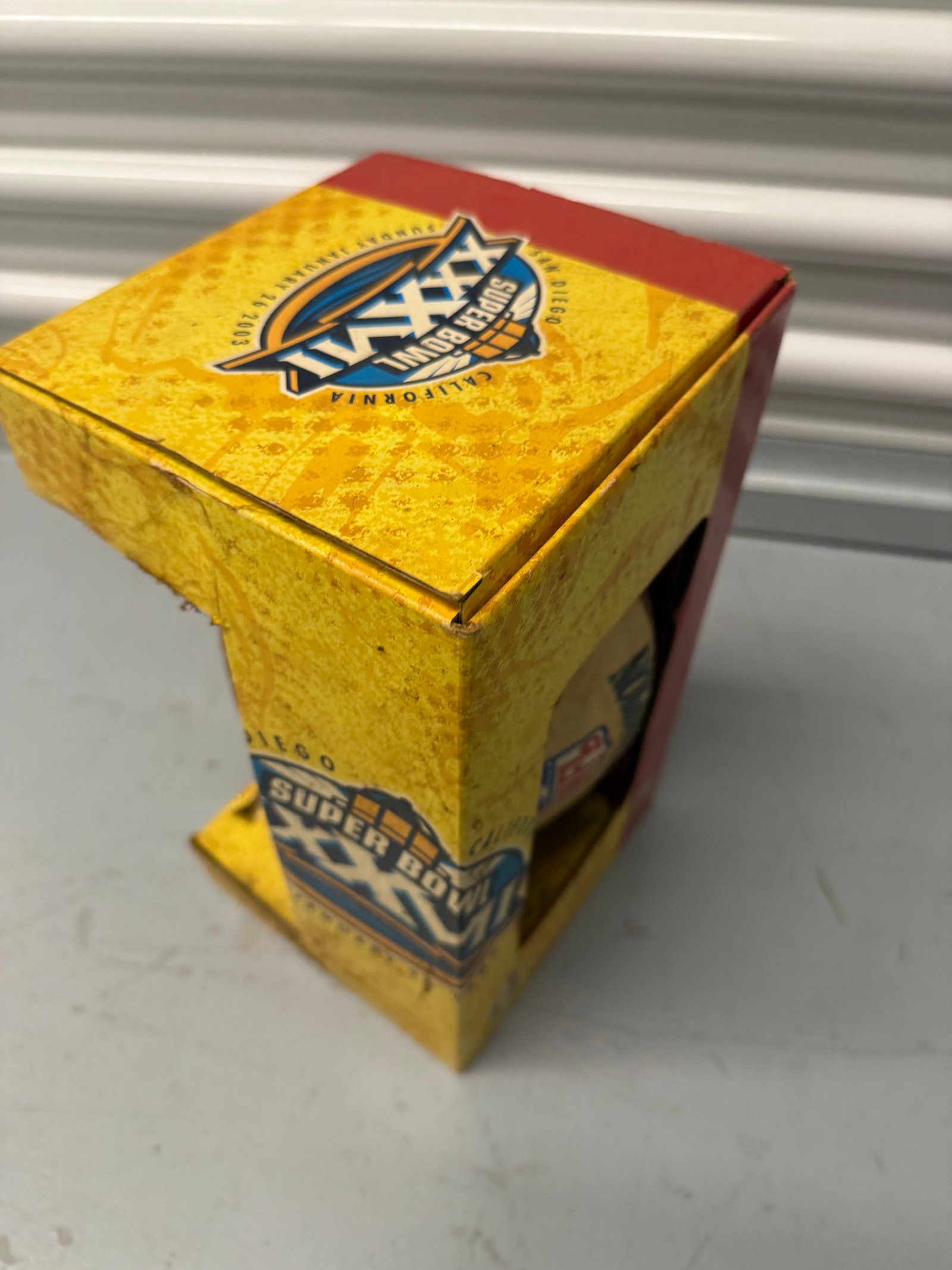 Tampa Bay Buccaneers Super Bowl XXXVII Champions Commemorative Football NIB - 3