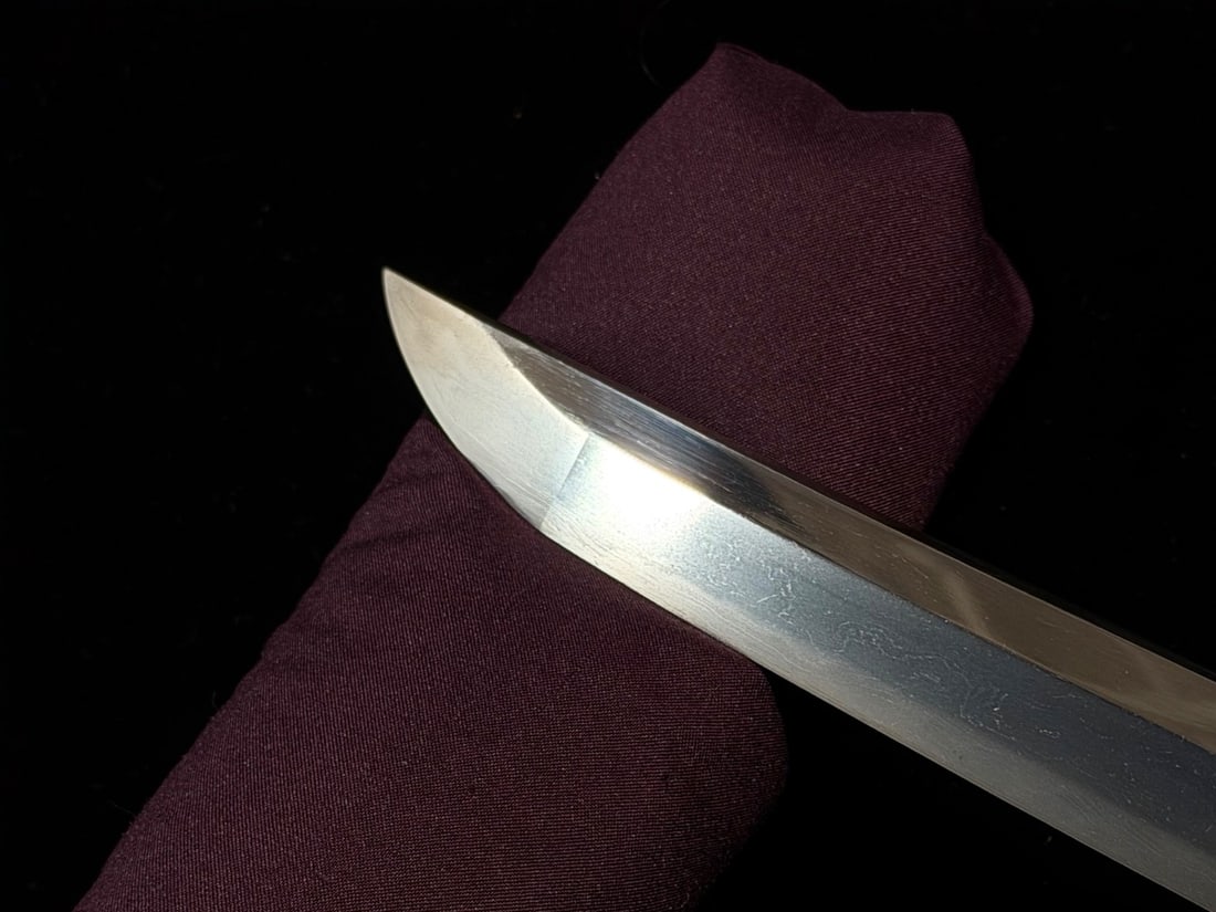 NBTHK Hozon Certified Japanese Katana Sword, Shiga-zeki School, Mid Muromachi Period - 13