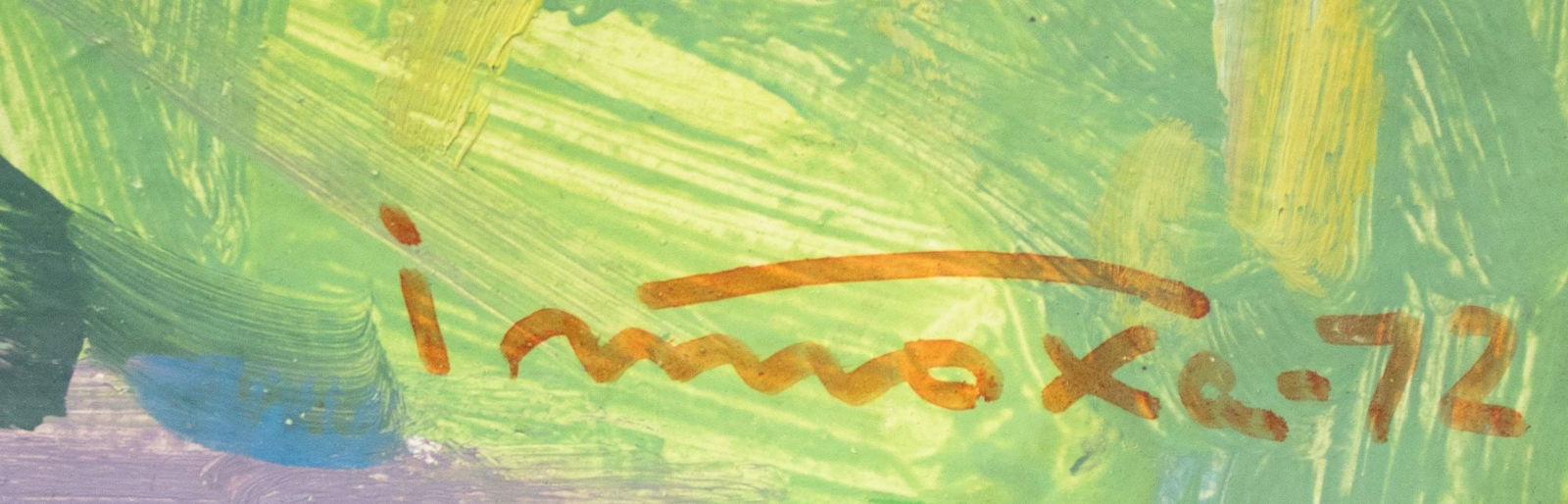 Tyukha Ivan (Ukrainian artist), "Vegetable gardens", oil on cardboard - 2