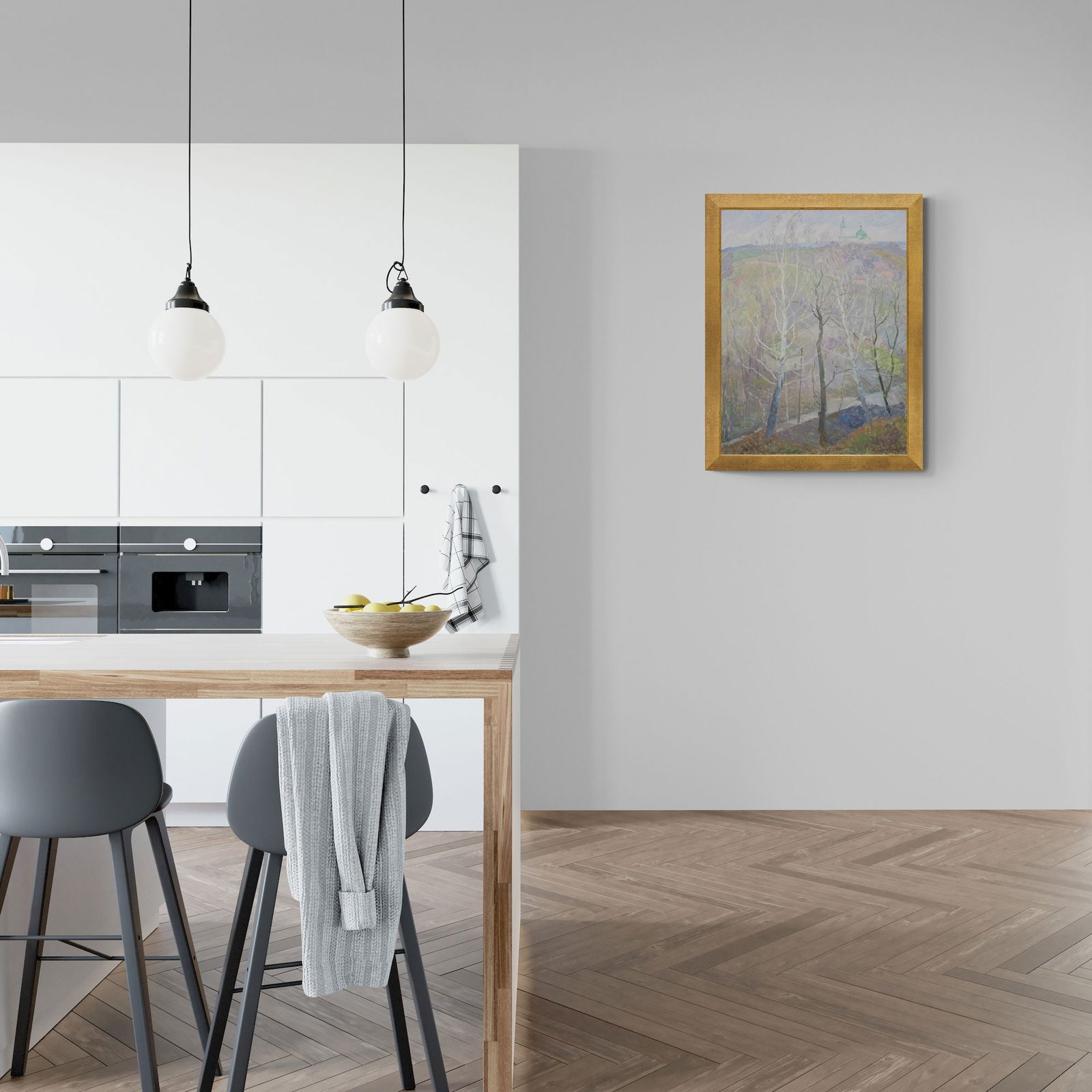 Sevastyanov Victor (Ukrainian artist), "Early spring", oil on canvas - 5