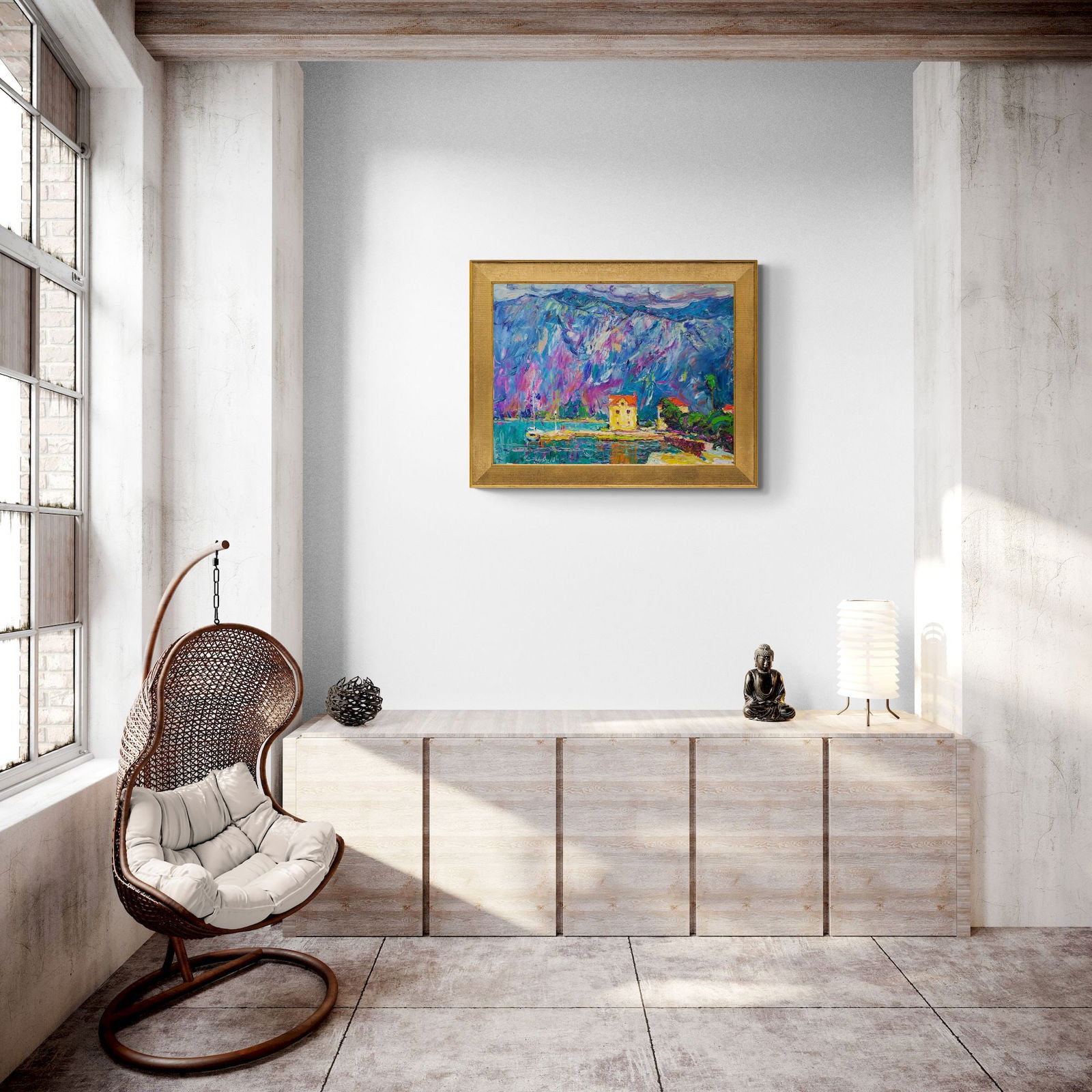 Chebotaru Andrey (Ukrainian artist), "In Stolivi", oil on canvas - 4