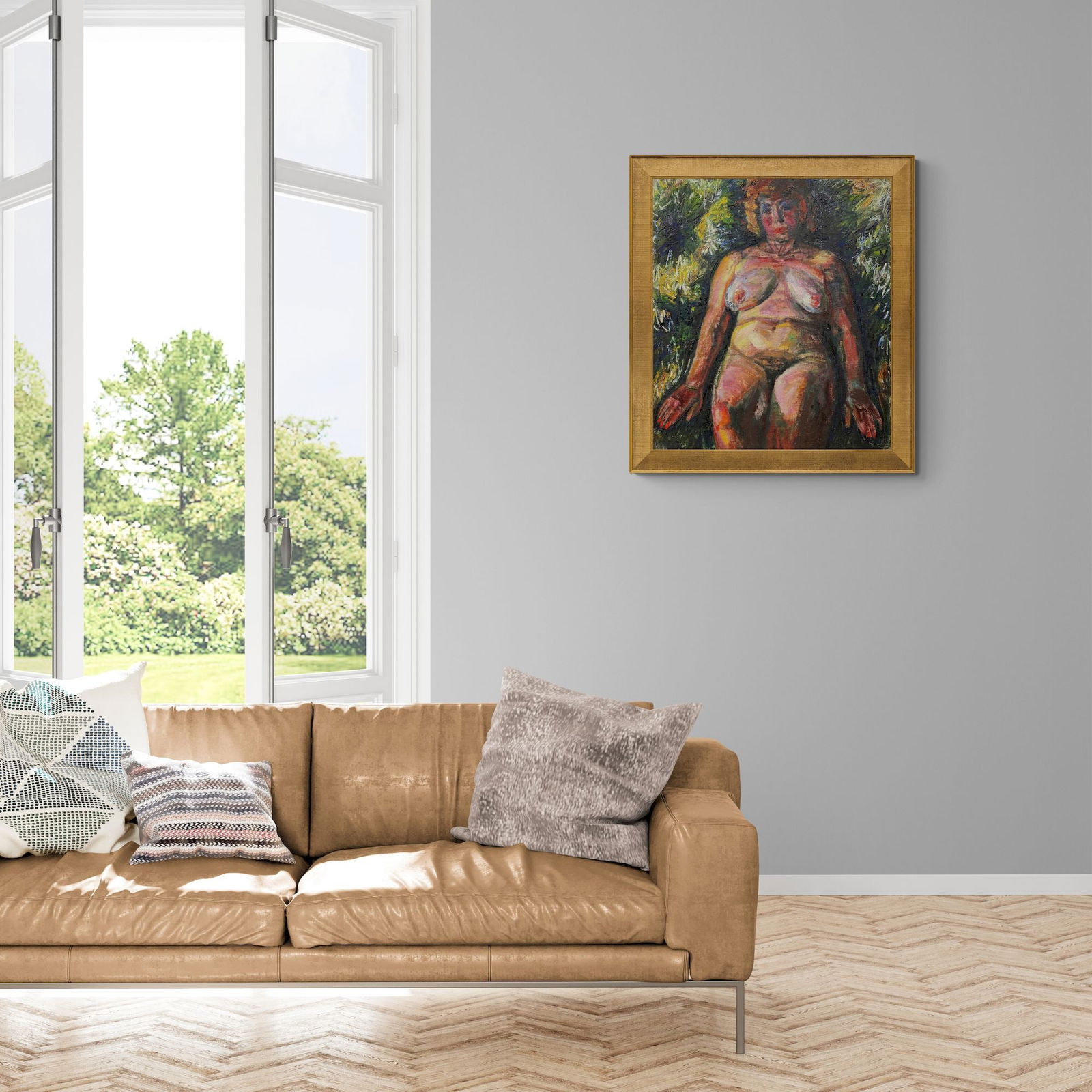 Litvinov Oleksiy (Ukrainian artist), "Figure model", oil on canvas - 4