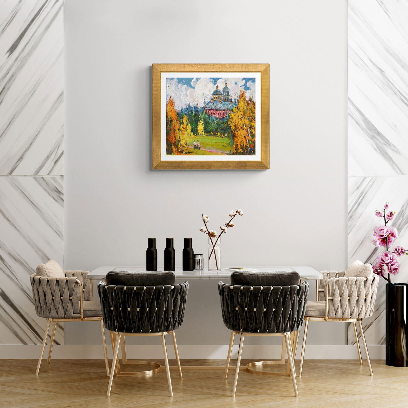 Polyakov Olexiy (Ukrainian artist), "Pokrova Holiday", oil on canvas - 4