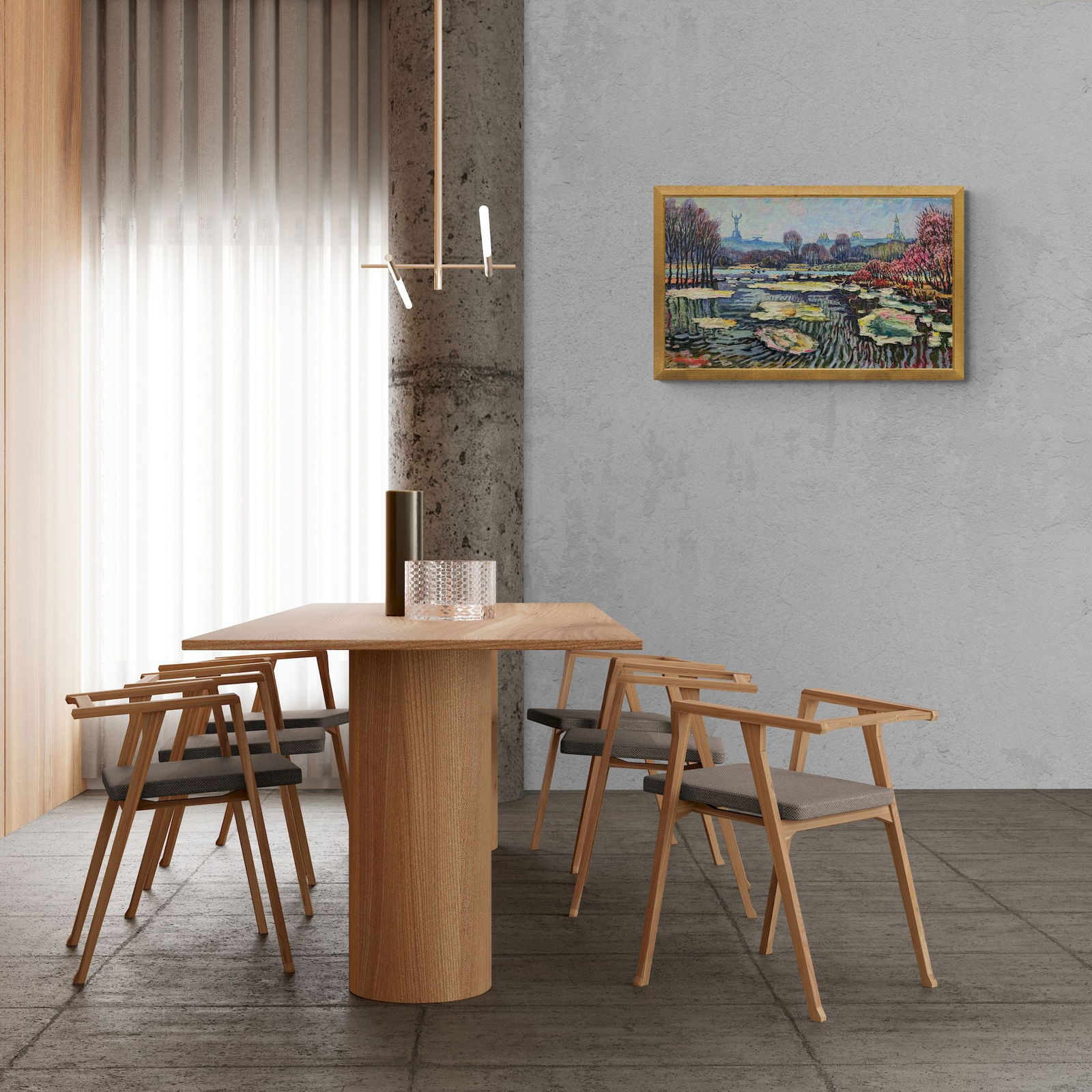 Litvinov Oleksiy (Ukrainian artist), "Happy day", oil on canvas - 4