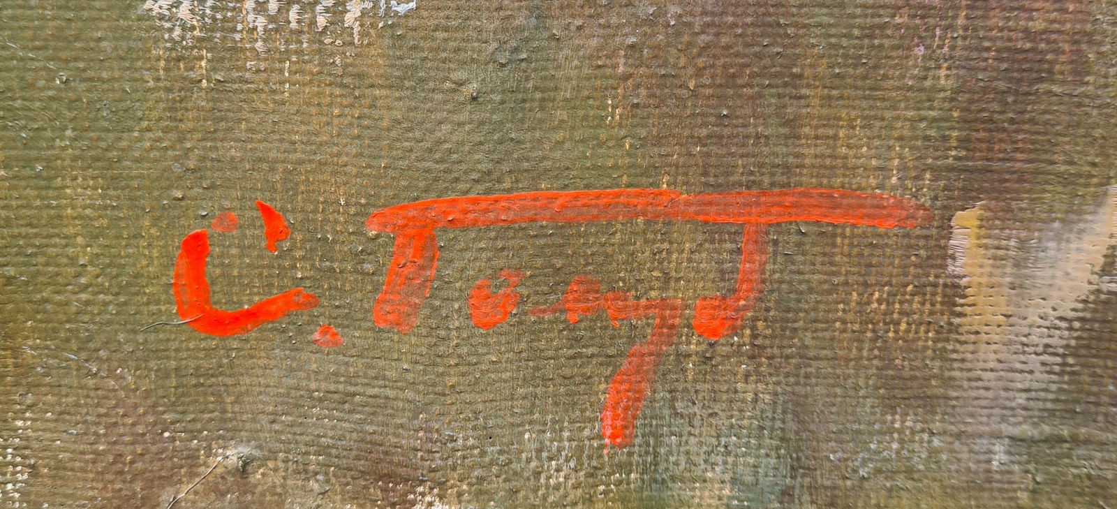 Golub Stepan (Ukrainian artist), "Autumn", oil on canvas - 2