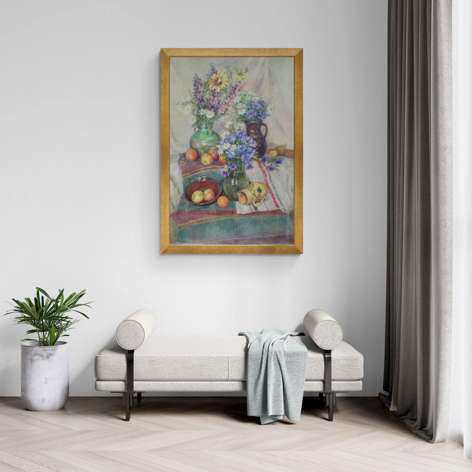 Kovturman Kostyantyn (Ukrainian artist), "Wildflowers", oil on canvas - 4