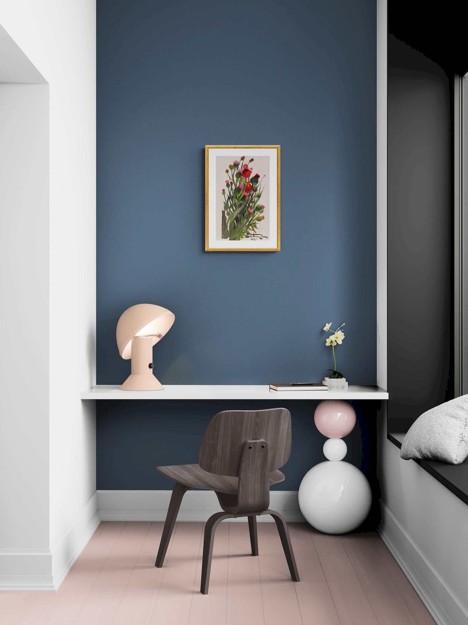 Konovalyuk Fedir (Ukrainian artist), "Steppe poppies", oil on cardboard - 4