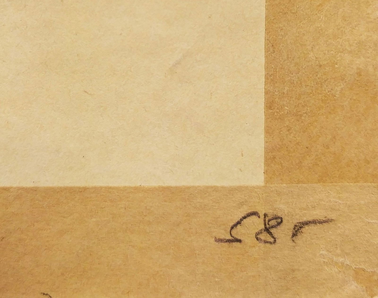 Yablonska Olena (Ukrainian artist), "Pondered", watercolor on cardboard - 4