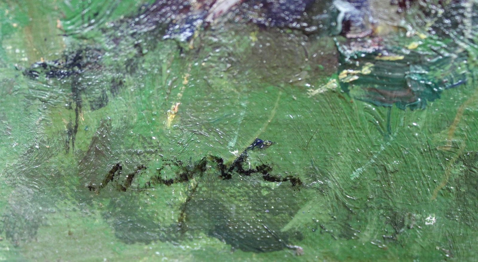 Matushin (Ukrainian artist), "In campaign", oil on canvas - 2