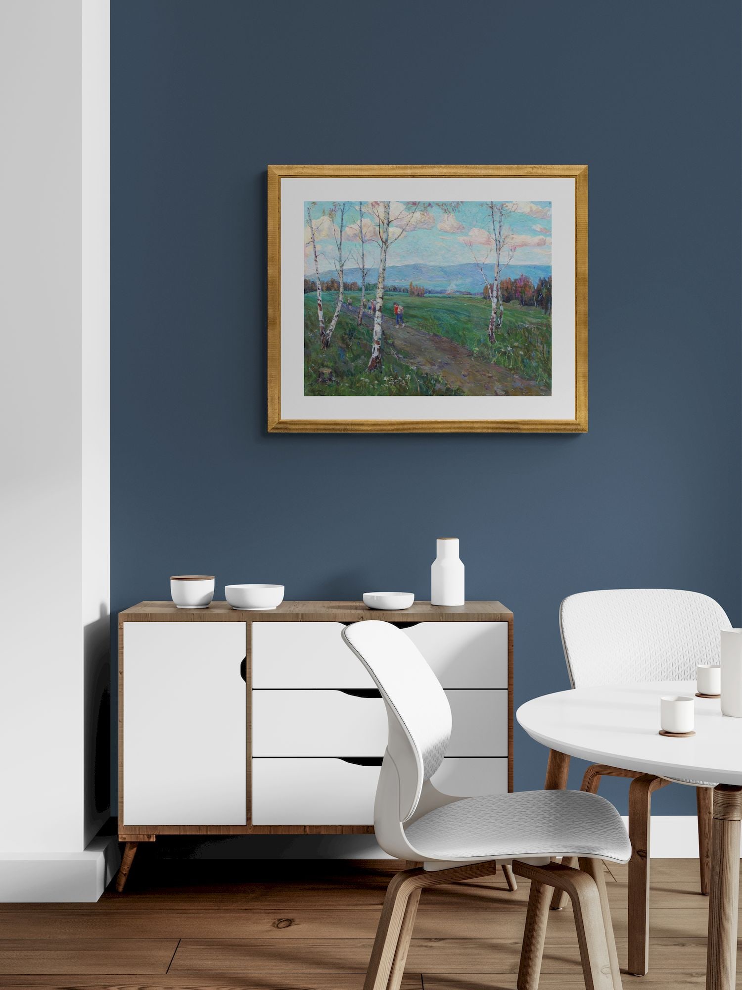 Matushin (Ukrainian artist), "In campaign", oil on canvas - 4