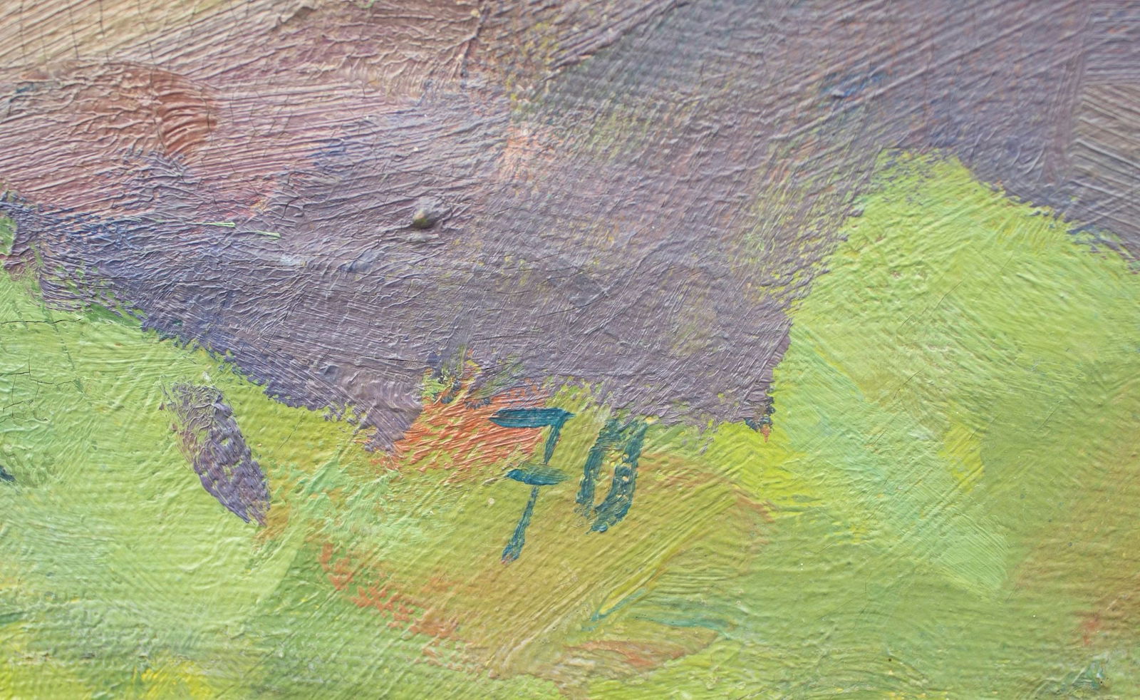 Andriychuk Mykhaylo (Ukrainian artist), "Lenin among farmers", oil on canvas - 2