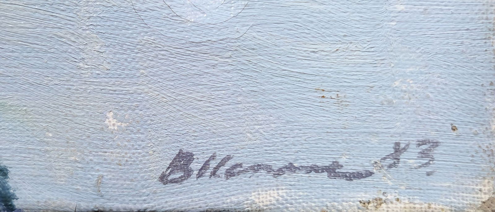 Iskam Viktor (Ukrainian artist), "The sea and the mountains", oil on canvas - 2