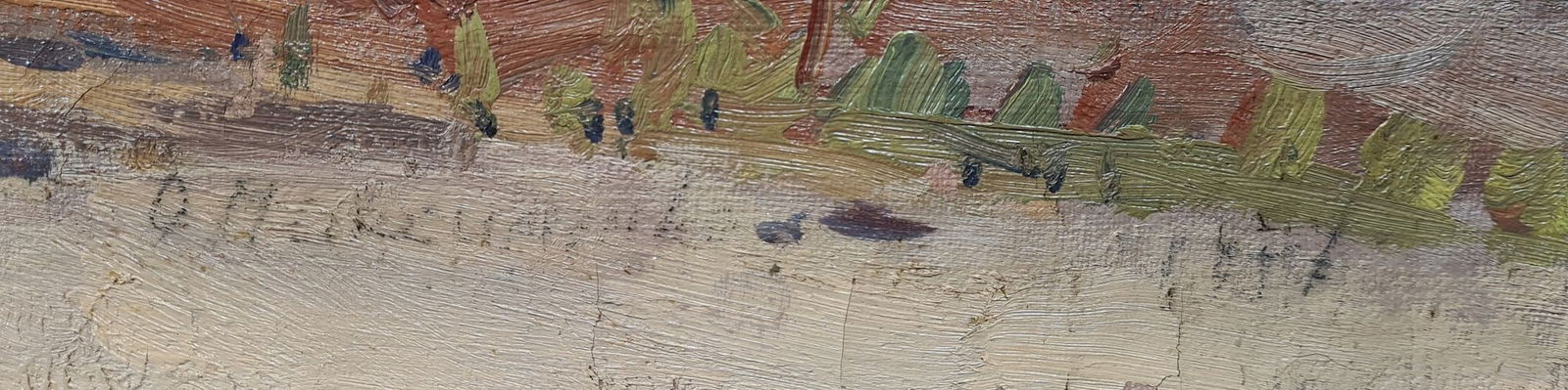 Maksimenko Olexandr (Ukrainian artist), "Water in the steppe", oil on canvas - 2