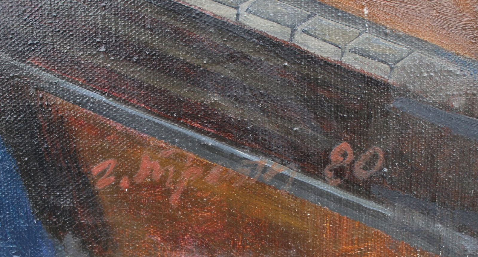 Troyanov Gennady (Ukrainian artist), "The trumpet is calling", oil on canvas - 2