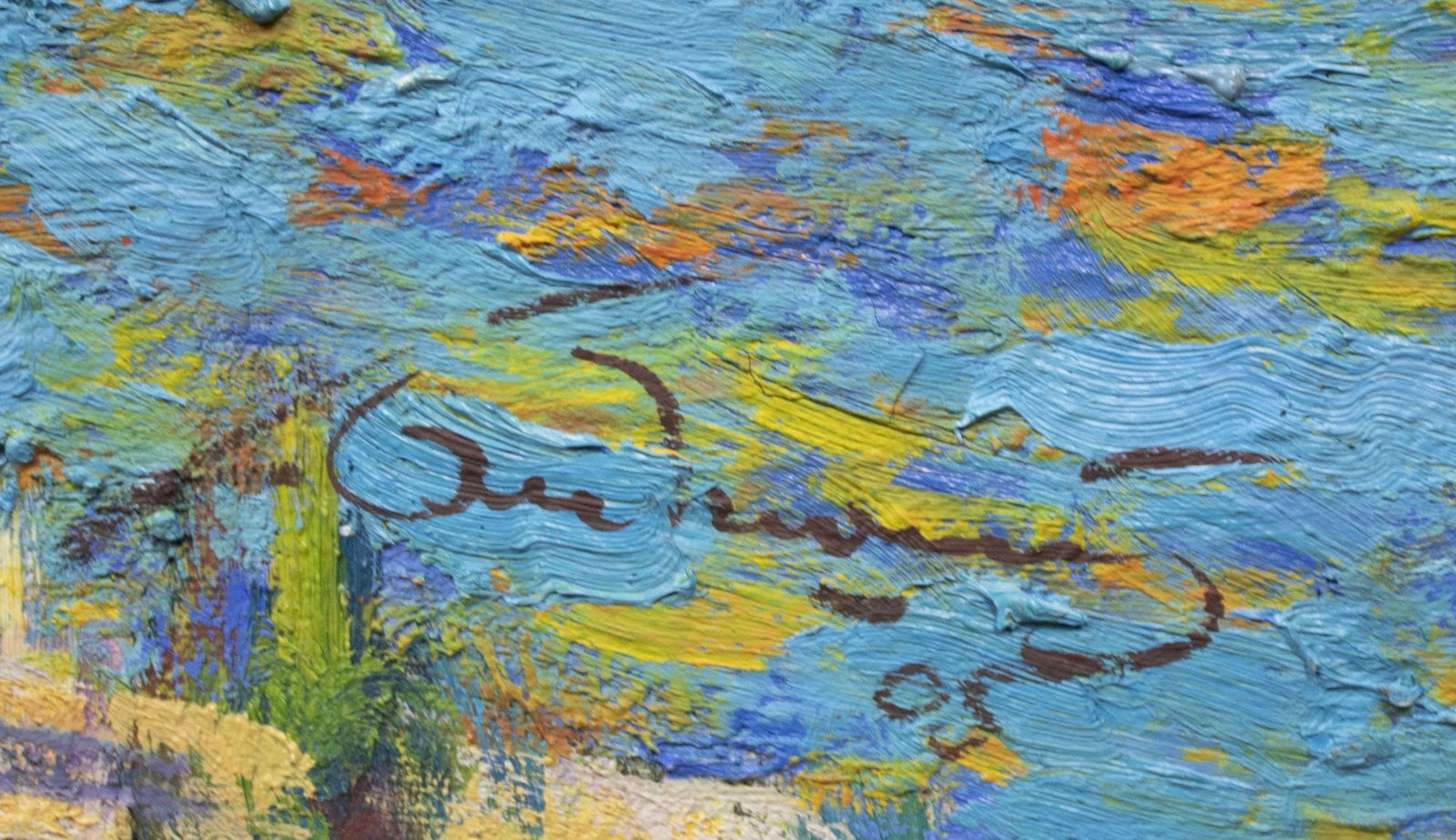 Bidnoshey Olexiy (Ukrainian artist), "Balaclava", oil on canvas - 2