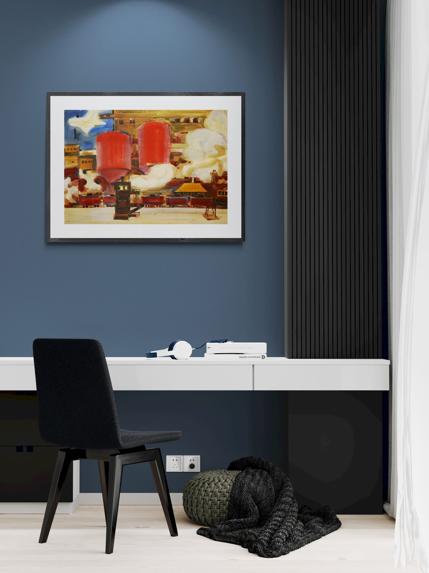 Kirilkov Valentin (Ukrainian artist), "Krivorozhstal" series", watercolor on paper - 2