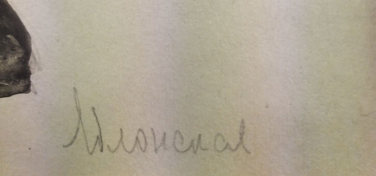 Yablonska Olena (Ukrainian artist), "Hunter", watercolor on cardboard - 3