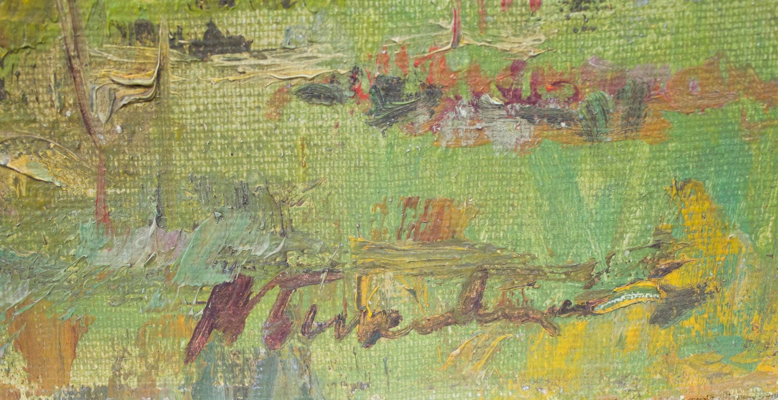 Bykovsky Vladimir (Ukrainian artist), "Golden season", oil on cardboard - 2