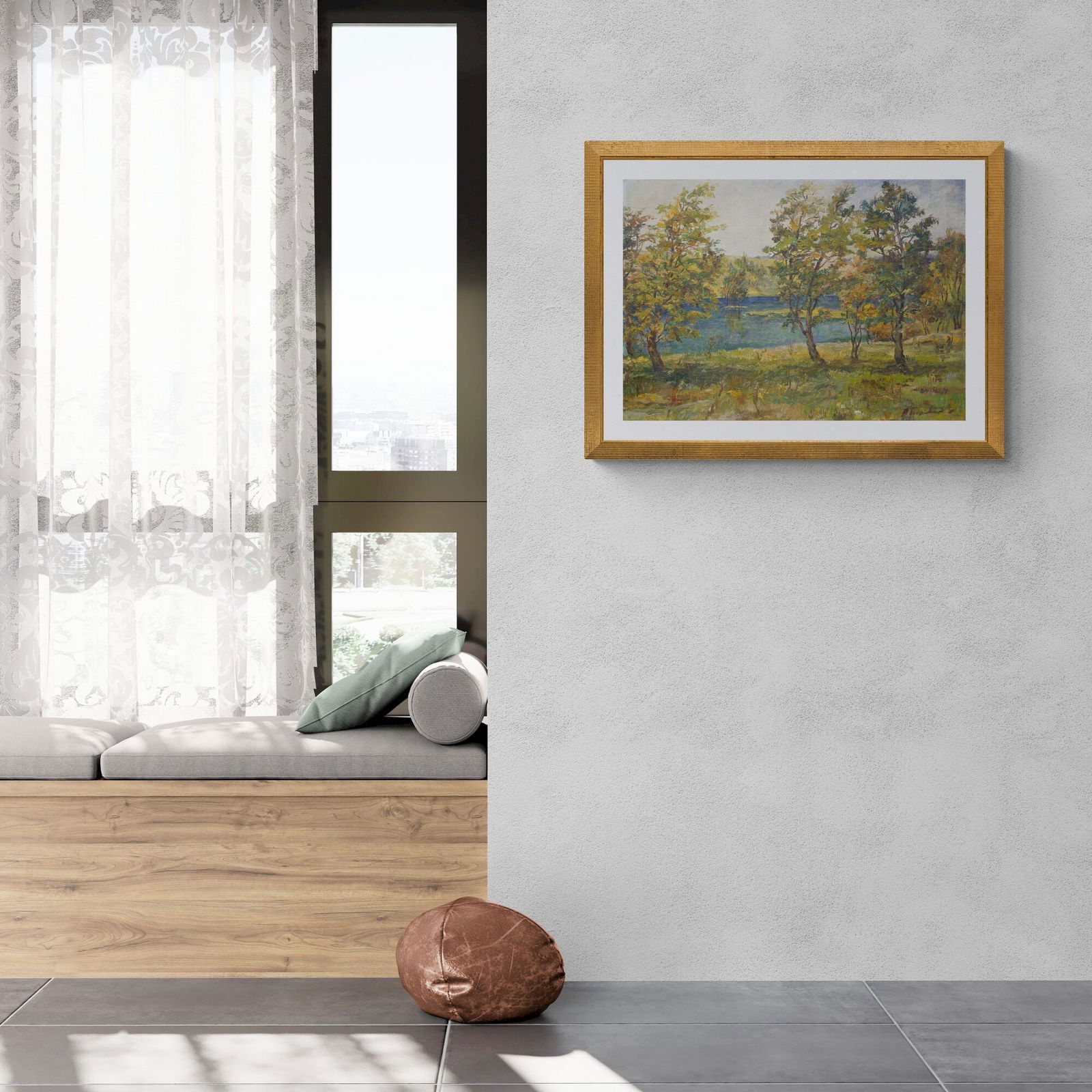 Bykovsky Vladimir (Ukrainian artist), "Golden season", oil on cardboard - 6