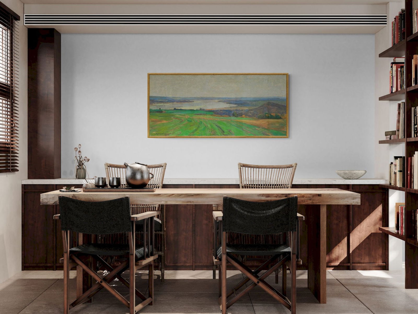 Khodchenko Lev (Ukrainian artist), "Meadows", oil on canvas - 4