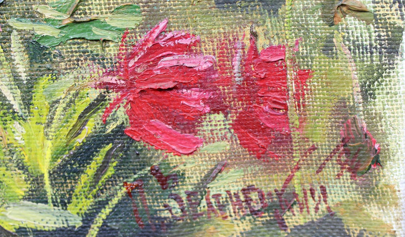 Zelenetsky Pavel (Ukrainian artist), "Peonies", oil on canvas - 2