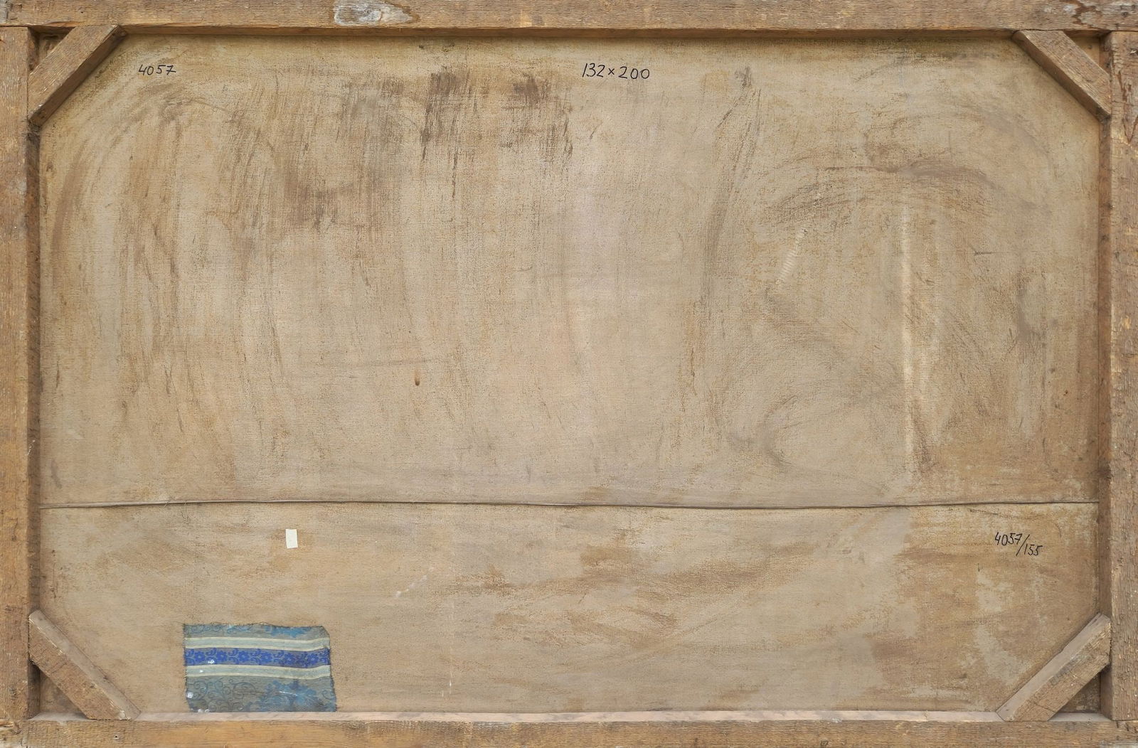 Unidentified (Ukrainian artist), "On the farm at the well", oil on canvas - 2