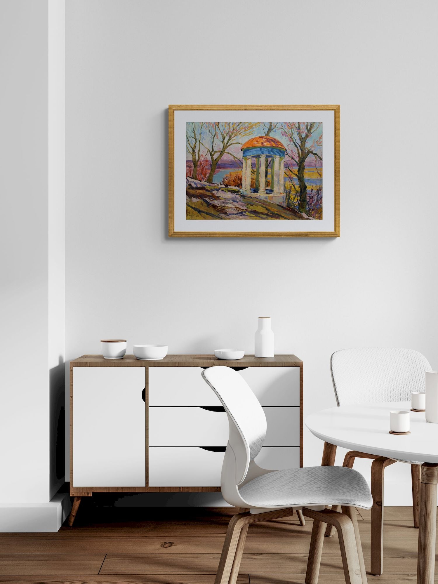 Shkurko Anatoly (Ukrainian artist), "April", oil on canvas - 4