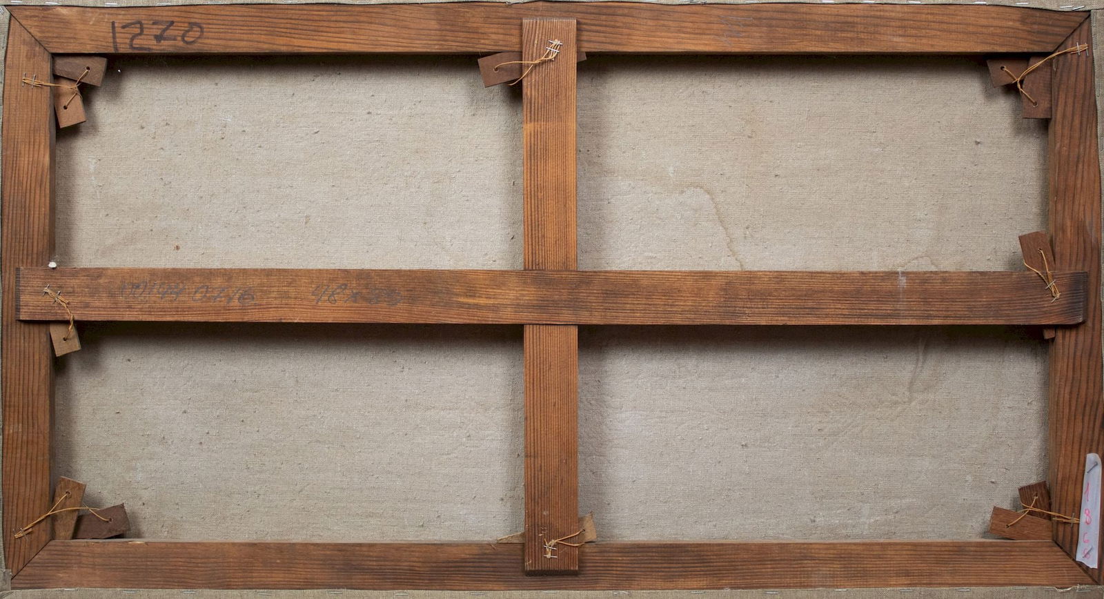 Unidentified (Ukrainian artist), "Lighthouse", oil on canvas - 2