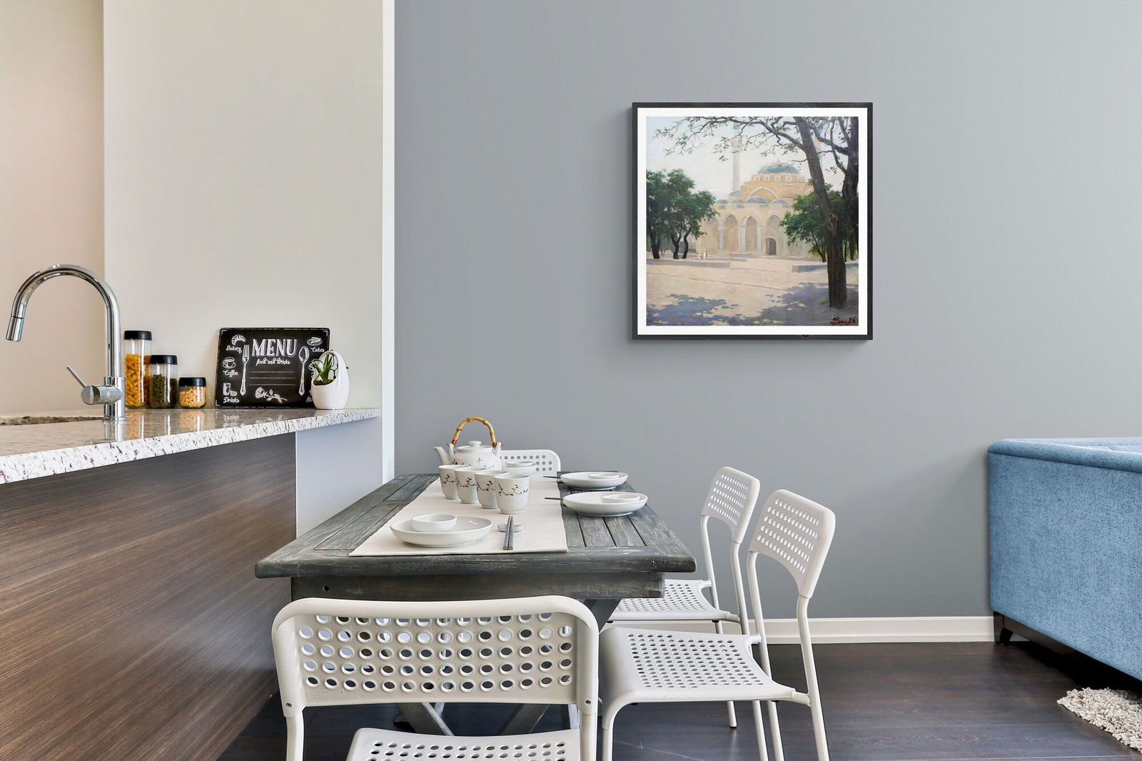 Vasyukov Petro (Ukrainian artist), "Juma-jami", oil on canvas - 4