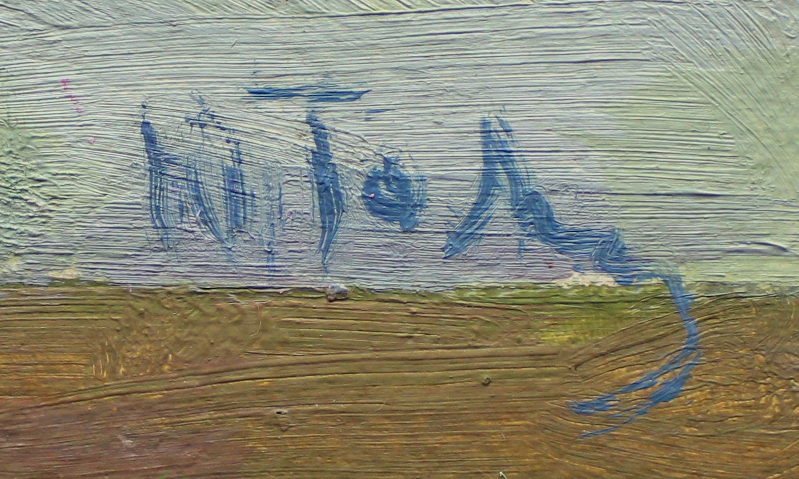 Tolpekin Georgyi (Ukrainian artist), "Wildflowers", oil on cardboard - 2